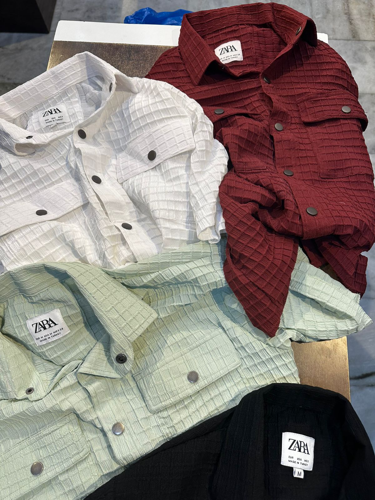 Zara Premium Imported Chinese Baggy Shirt